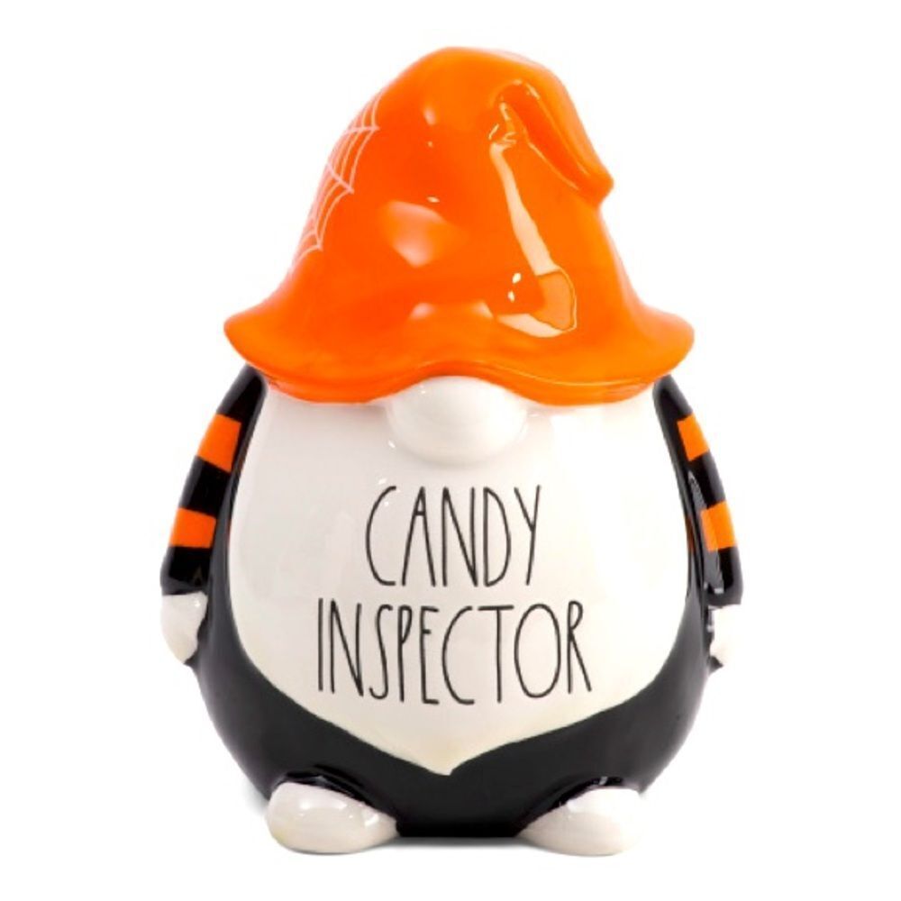 RAE DUNN,Candy Inspector Ceramic Gnome NIB